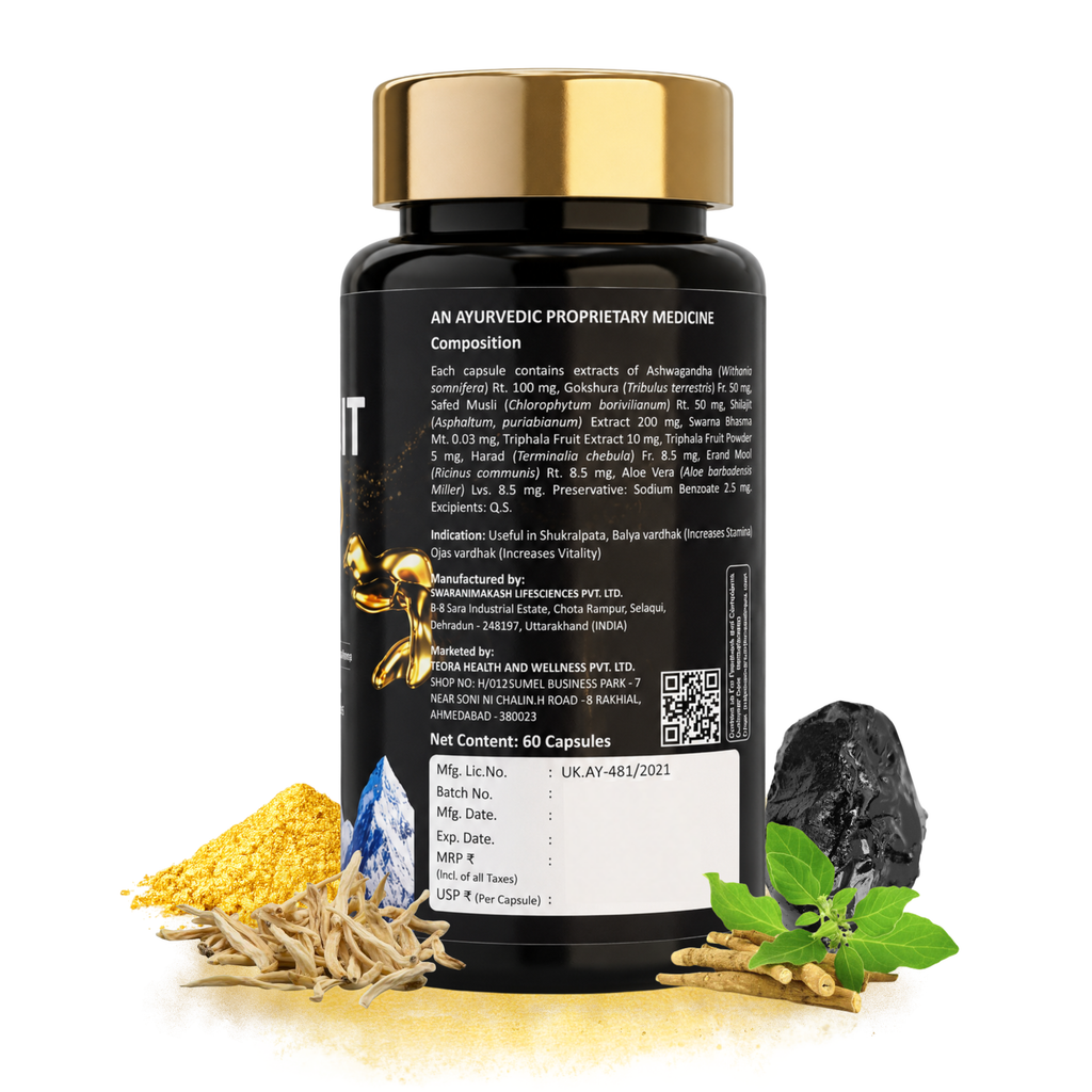 Teora Shilajit Gold 60 Capsules