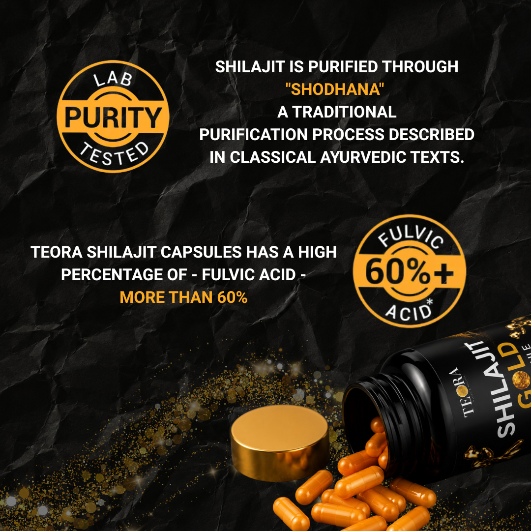 Teora Shilajit Gold 60 Capsules