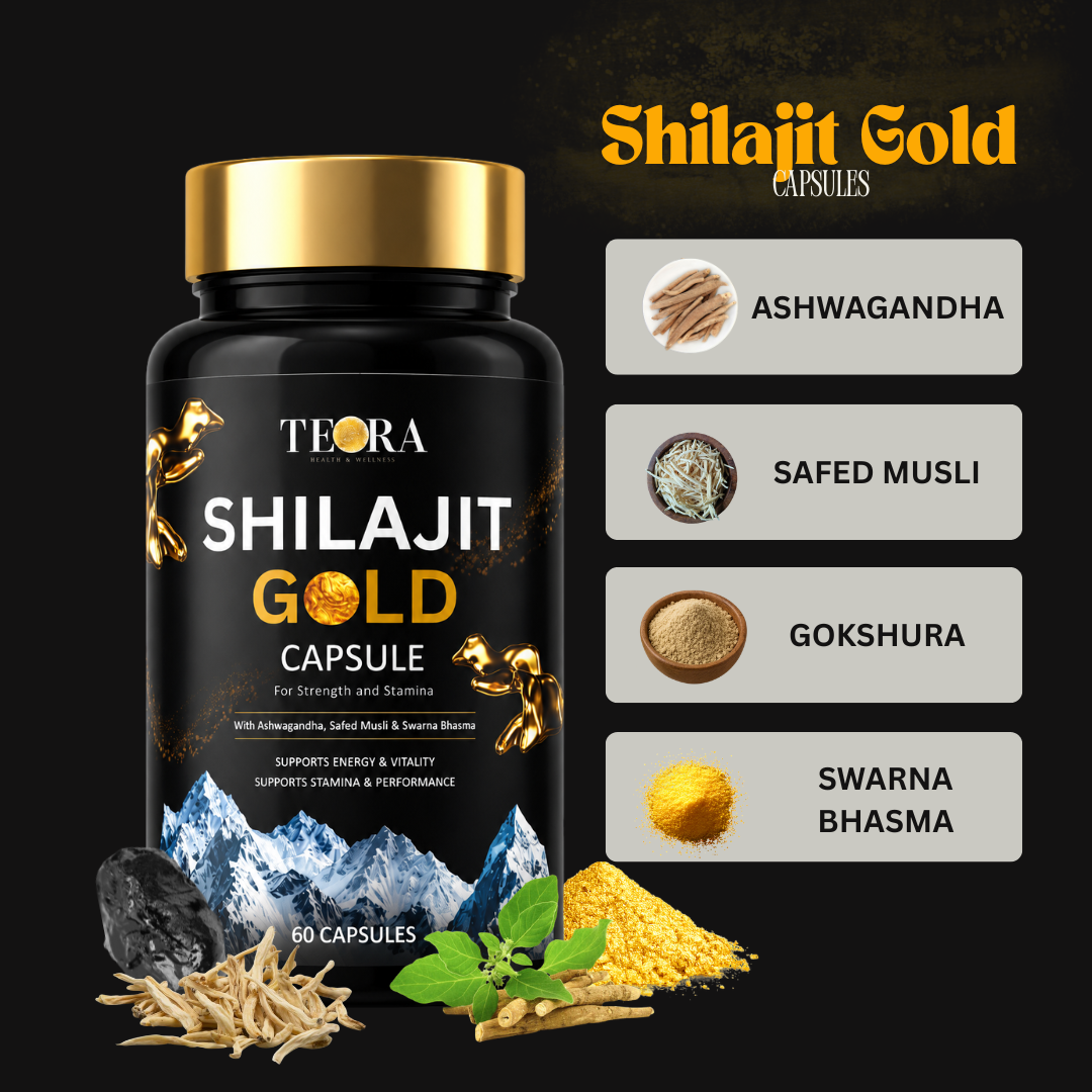 Teora Shilajit Gold 60 Capsules